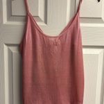 NWT Anthropologie Porridge Shine Wrap Tank W/ Shimmer Size Medium Pink Photo 4