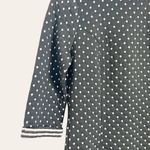Boden Black Polka Dot Sweater Dress Size 6 Photo 3