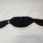 Amanda Uprichard Porsha Top in Black & Ivory Photo 6