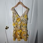 ASTR  The Label Aisha Floral Appliqué Mini Dress S Photo 2