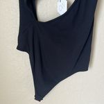 Revolve OW Intimates Nadine black ribbed cut out bodysuit NWT Photo 4