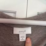 Pure JillāPonte beige snap front cocoon sweater coat 2x Tan Size XXL Photo 2