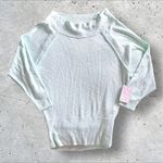 Free People WE THE Mint Palisades Off-the-Shoulder Sweater Top Sz XS NWT Photo 2