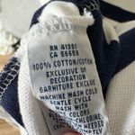 Ralph Lauren Vintage  Pony Stitch Skinny Polo Rugby Dress Striped size L Preppy Photo 5