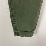 Pistola Woman's Sz 27 Olive Army Green Mid Rise Skinny Leg Cuffed Pants Photo 8