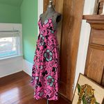 ZARA  Pink Floral Poplin Smocked
Waist Sundress Size Small💛 Photo 7