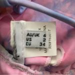 Princess Polly Pink Blue Tie Dye Nylon Tahiti Bikini Top 2 Photo 5