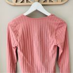Free People Lucky You Layering Top Copper/Pink Sz M/L Photo 8