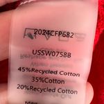 Universal Standard  Red Turtleneck Sweater Size 4XS (00-0) Cotton Blend New Photo 3