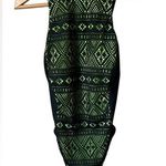 NWT Splashletics neon green, black swim suit in medium, high neck Green Photo 0