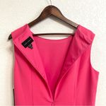 Donna Morgan NWT  Womens Dress Pink Sheath Sleeveless Tie Waist Size 14 Photo 7