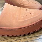 Nike Airforce 1 Lover XX Cinder Orange Leather Slide Mules Photo 8