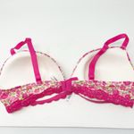 Adore Me Womens Floral Rose Print Full Coverage Nare Contour Bra Size 38D NWT Photo 2