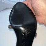 Sesto Meucci  Bejeweled Iridescent Kitten Heel Slides size 7 NARROW Photo 6