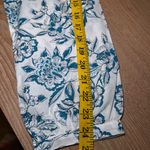 J Jill Pure‎ Jill Organic Cotton Saffron Midi Dress Long Sleeve Blue White Size L Photo 11