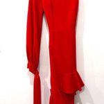 Style Mafia Belted Asymmetrical Ruffle Hi Photo 0