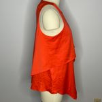 Alfani Ruffled Dressy Tank Top- Tropical Punch- Size 6- NWT Photo 3