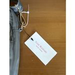 Isaac Mizrahi NWT  Quilted Puffer Gray Crossbody Bag Gold Tone Hardware Photo 3