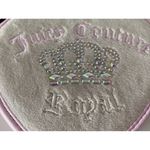 Juicy Couture NWT Kingdom Heart Zip Around Wristlet Sandstone Velour Light Pink Photo 3