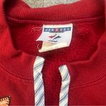 Vintage Ugly Christmas Grandma Sweater Cardigan Holiday Patriotic Stars Large Black Photo 9