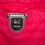 Karhu‎ Fuchsia Hooded Jacket size large bright pink hooded pocket warm up jacket Photo 6
