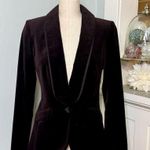 Loft Ann Taylor Velvet Blazer Jacket One Button Size 0 Photo 1
