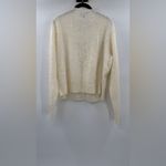 J.Crew  Brushed cashmere cropped cardigan Warm Ivory Photo 5