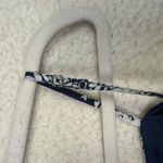 Abercrombie & Fitch  Dress Womens Small Blue White Floral Maxi Sundress Tiered Photo 5