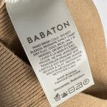 Babaton Aritzia Tan Ribbed Knit Emerge Mini Dress Square Neck XS Photo 5