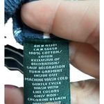 Ralph Lauren Lauren Women's Cotton Shirt Striped Long Sleeve Zip Shoulder 1X Photo 5