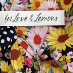 For Love And Lemons Anya Tie Front Floral Coquette Puff Sleeve Crop Top XS Black Photo 6