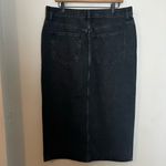 Madewell - Denim Mid-Rise Maxi Skirt in Lunar Wash Dark Wash 90s Photo 3