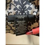 Lane Bryant Women 18 20 Top Blouse Long Sleeve Black Paisley Career Party Formal Photo 8