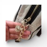Juicy Couture  Embossed Logo Satchel Dome Bag Heart Charm NWT Photo 4