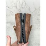 Amalfi Rangoni Loafers Womens Size 12.5 Suede Walk On Air Brown Slip On Shoes Photo 6