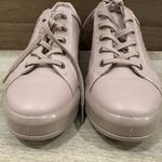 Ecco  Soft 9 Size 10-10.5 41 Ii ll Tie Leather Upper Sneaker Quilted Rose Shoe Photo 4
