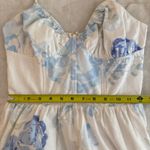 Sabo Skirt Sabo Keyana Mini Dress Peony Size XS Cotton Ruffled Tiered Lined Casual Vaca Photo 9