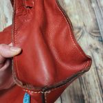 Patricia Nash VIENNA SATCHEL Burnt Coral Leather Tote Shoulder Bag Photo 4