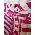 Lilly Pulitzer  Women 2 Shorts Pink & White‎ Callahan 5" Yacht Sea Print Nautical Photo 9