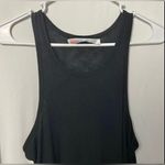 FP Beach Free People  Black Tunic Tank Top Size Medium Photo 1