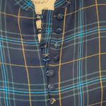 Ann Taylor  Blue Plaid Top Photo 3