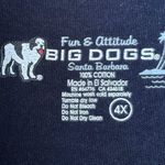Big Dogs Vintage Navy Blue If You Don’t Like My Attitude Graphic T-shirt Photo 5