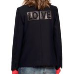 Zadig & Voltaire LOVE Embellished Navy Blazer – Viva Victor Bis Photo 0