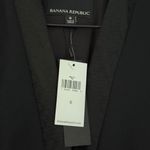 Banana Republic NWT Wool Tie Front Blazer Jacket in Black Women’s Size 8 Photo 6