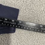 Peyton & Parker Bonjour Sweatshirt Women L Navy Crewneck Pullover Blue Size L Photo 7