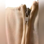 Handmade 70s VTG Off White Empire Waist Maxi Dress With Sheer Crocheted Cape Overlay S/M Photo 7