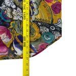 Express Internationale Women's Multicolor Sequined Floral Print Short Shirt M Yellow Size M Photo 7