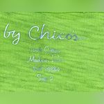 Chico's Chico’s Lunula Bright Green Layered Tank Top - Sz 2 - EUC Photo 8
