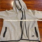 Nike Tech Cape Full Zip up asymmetric Hoodie gray Sweatshirt Women's Size Small Photo 12