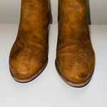 Maurice's Alora Cognac Brown Side Slit Contrast Ankle Boots Photo 2